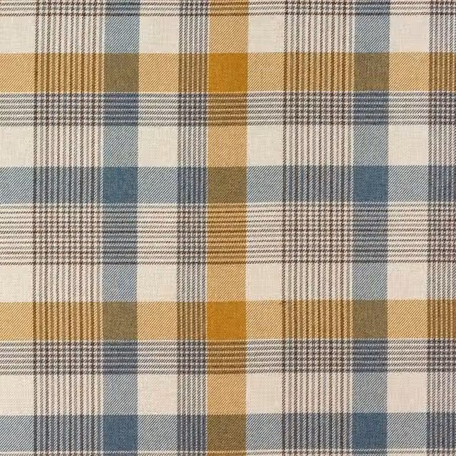 Terrys Katrine Fabric Cornflower in Blue, Yellow and Multicolour