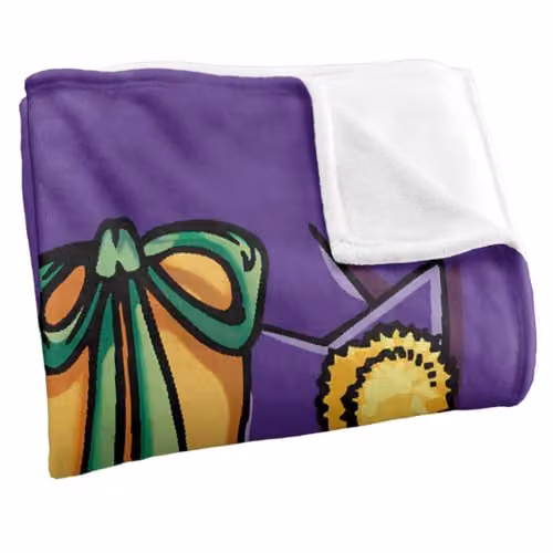Warner Bros. Batman Joker Costume Super Soft Fleece Throw Blanket, Multicolour, W: 91.44 cm, L: 147 cm – 2