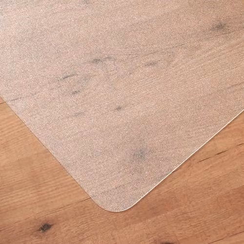 Floortex Ecotex BioPlus Rectangular Polycarbonate Chair Mat for Hard Floors, Transparent, W: 116 cm, D: 150 cm