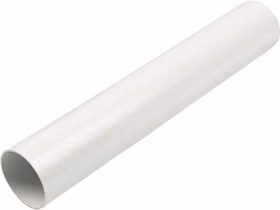 FloPlast White Solvent Weld Plastic Waste Pipe, 50mm I.D. x 3m