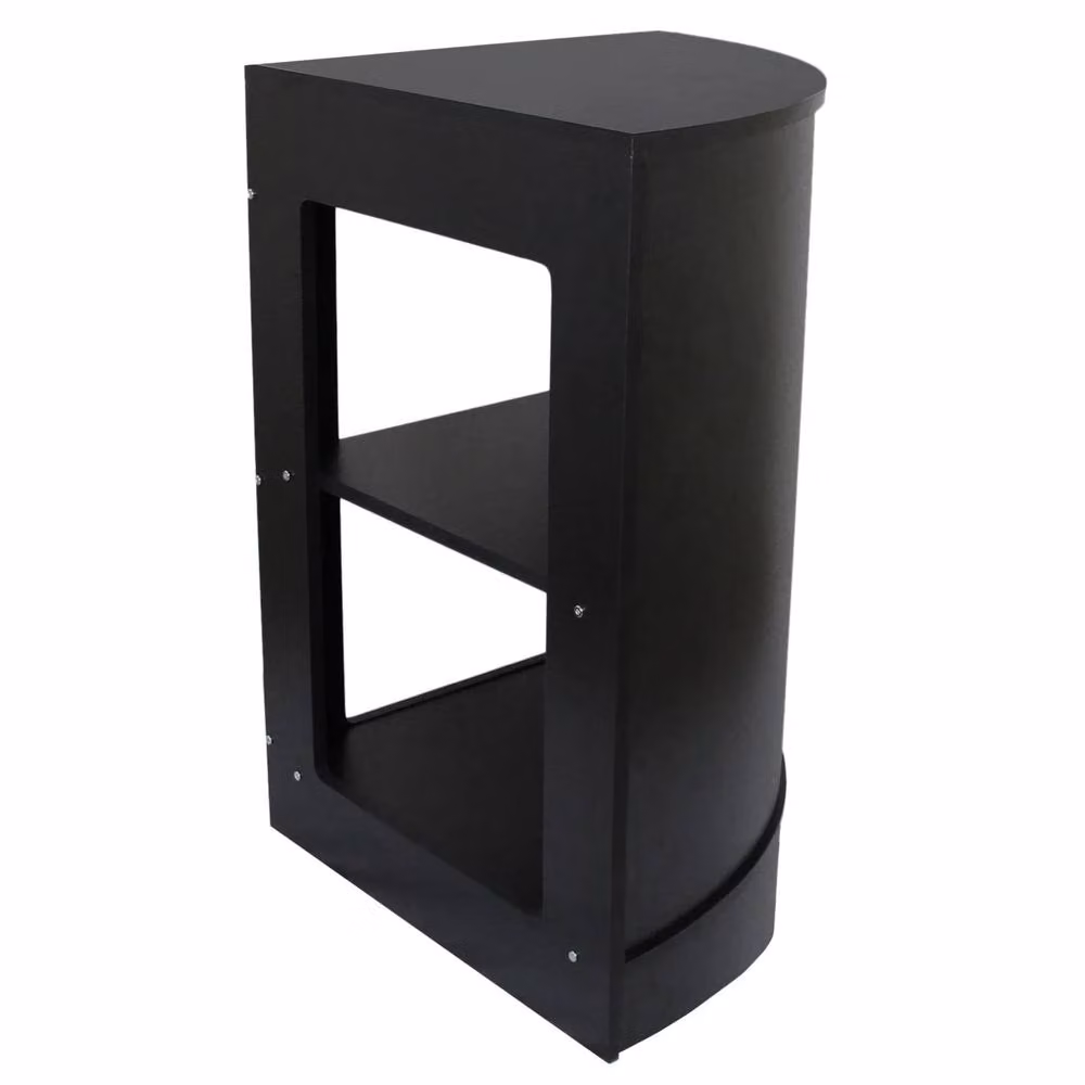 Monstershop Retail Shop Corner Counter CM60 in Black Matt MDF – 3