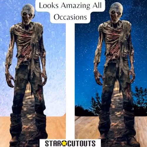 Star Cutouts SC4352 Zombie Skeleton Multicolour Cardboard Cutout for Halloween Parties – 3