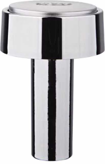 Grohe Matt Chrome Toilet Flush Press Button in Metallic Silver 37117PI0