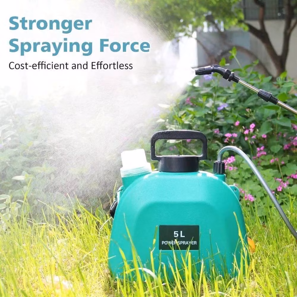 KORVIXA USB Rechargeable Portable Garden Sprayer in Green – 5