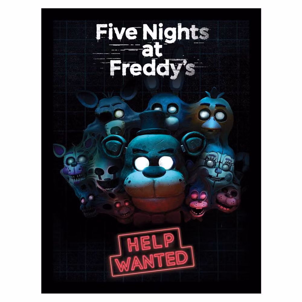 Five Nights At Freddys Help Wanted Multicolour Framed Paper Wall Poster – 2