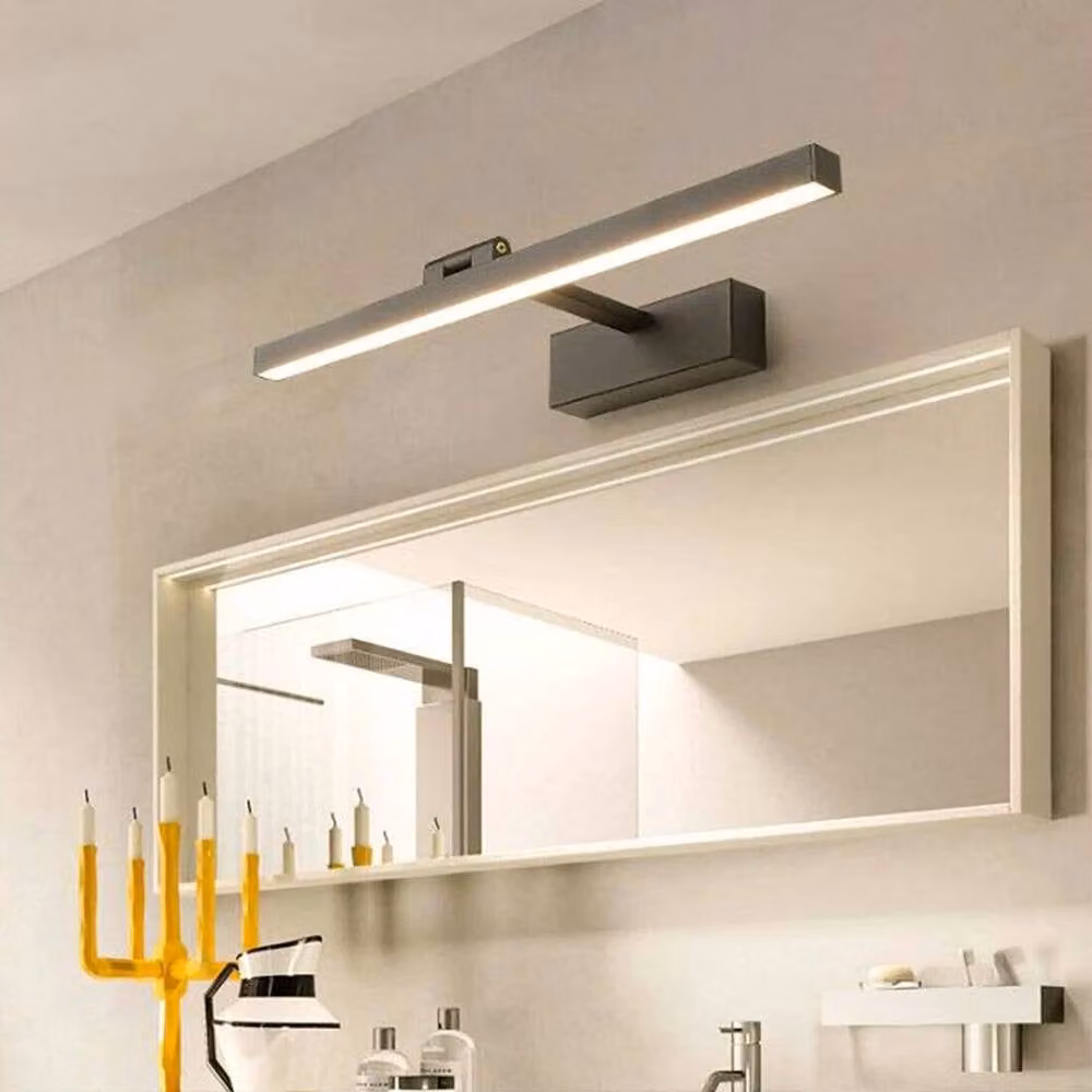 PAWNORA Modern Black LED Wall Lamp for Mirrors and Pictures – 2