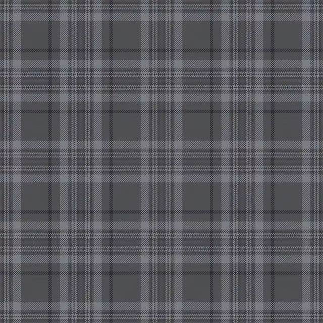 I Love Wallpaper Classic Checked Abstract Wallpaper in Grey
