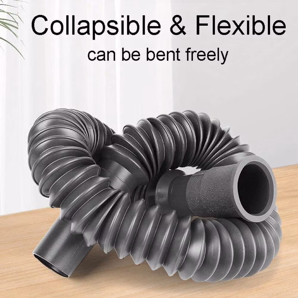 NESTLUNE 5 Pack Collapsible Flexible Caravan Motorhome Covers in Grey, W: 1000 cm, H: 52 cm – 5
