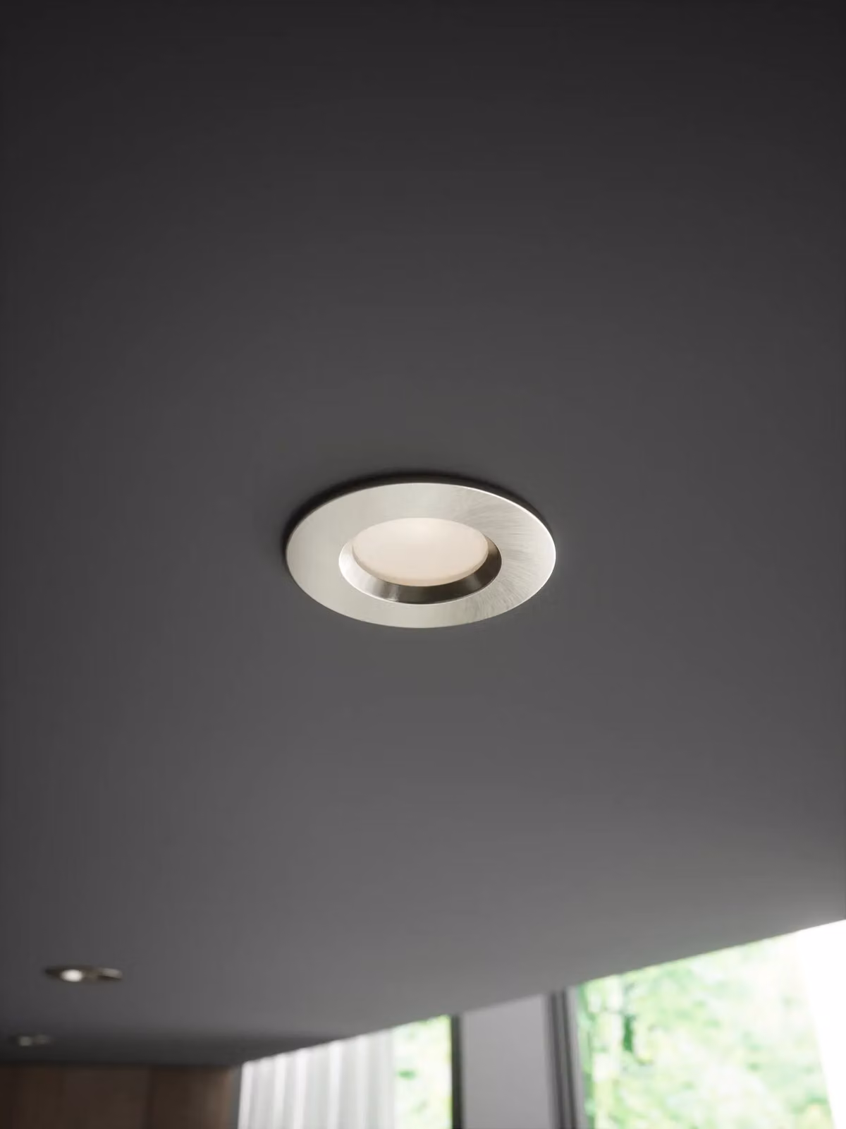 Nordlux Doradosmar Grey LED Outdoor Recessed Downlight IP65 Adjustable Round Metal and Glass Design – 3