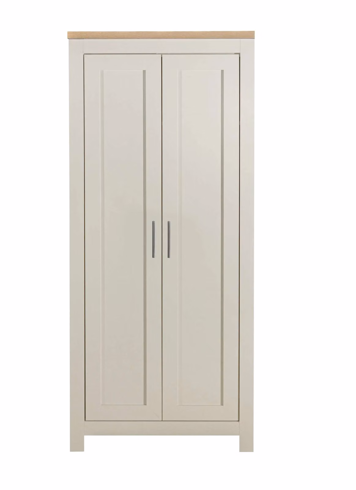 Birlea Highgate 2 Door Wardrobe in Navy Blue, Cream and Oak Effect – 2