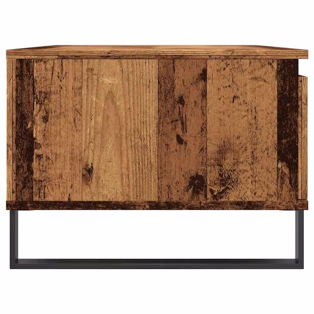 Berkfield Home Industrial Coffee Table in Brown, W/D/H: 90 x 50 x 36.5 cm – 4