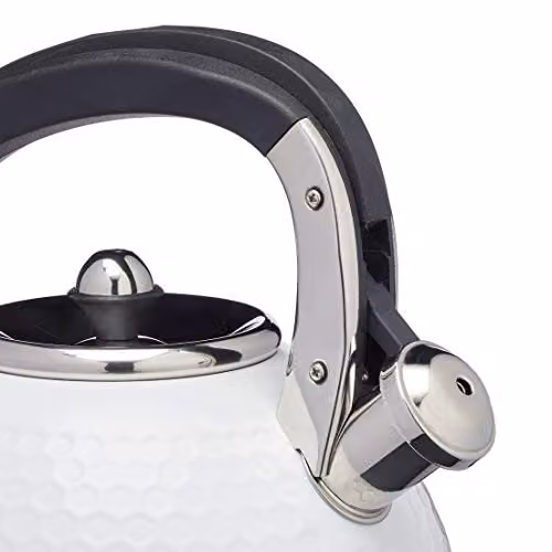 Lovello Whistling Kettle in White – 3