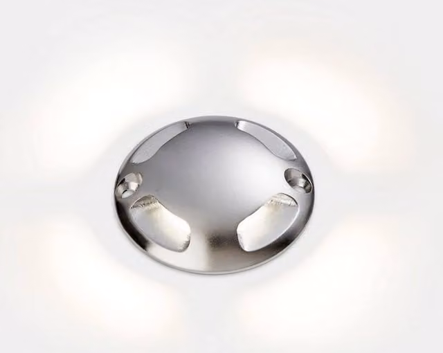Netlighting Pixel Grey Outdoor LED Recessed Ground Light, 3.4W, 4000K, IP65/IP67
