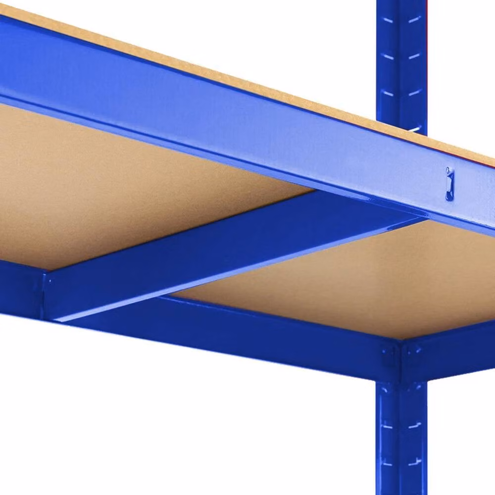 FORGEVIO 5 Tier Heavy Duty Metal Garage Storage Rack in Blue – 2