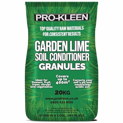 ProKleen Garden Lime Soil Conditioner Granules, 20kg