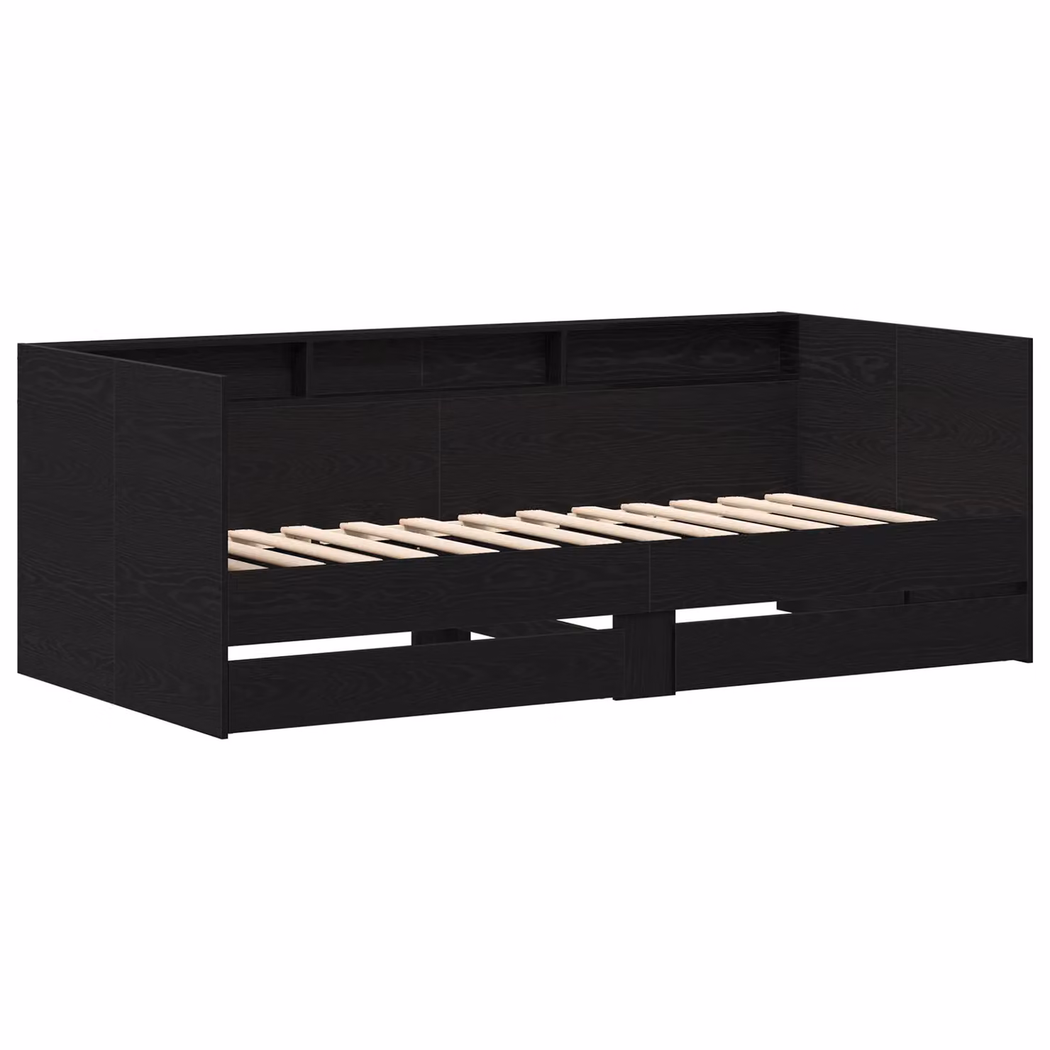 Berkfield Home Modern Daybed with Black Oak Drawers, W/D/H: 90 x 190 cm – 2