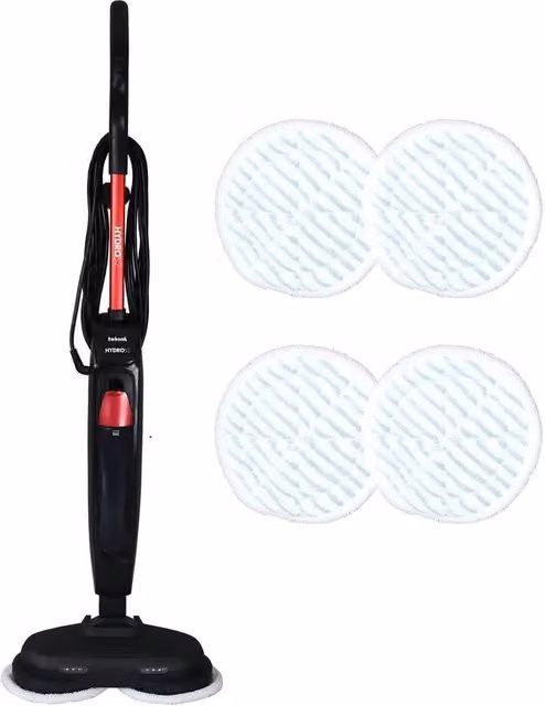Ewbank HYDROS2 Steam and Spin Mop, 1500W, Black with LED Headlight