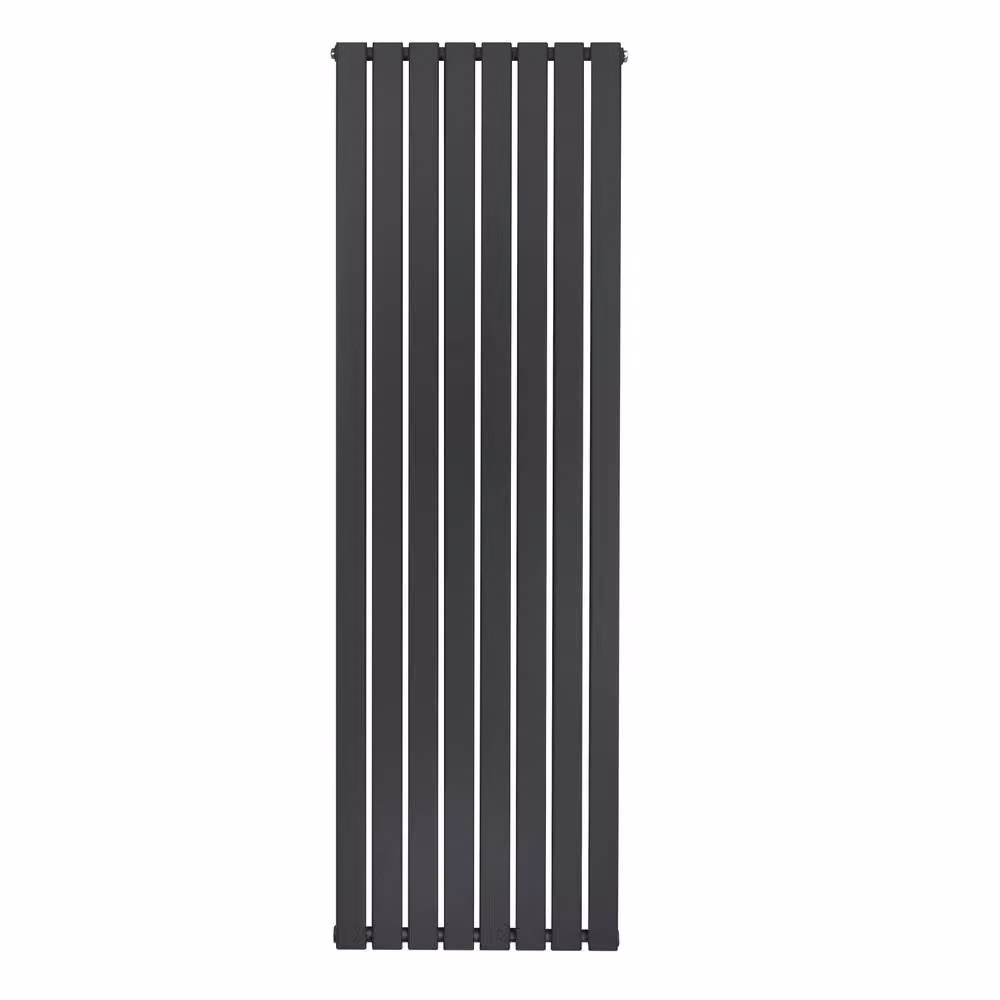 Monstershop Flat Single Column Steel Radiator in Anthracite Grey, H 180 cm x W 56 cm – 2