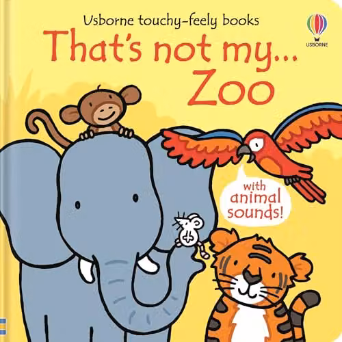 Usborne That's Not My Zoo Paperback Book by Fiona Watt, Multicolour
