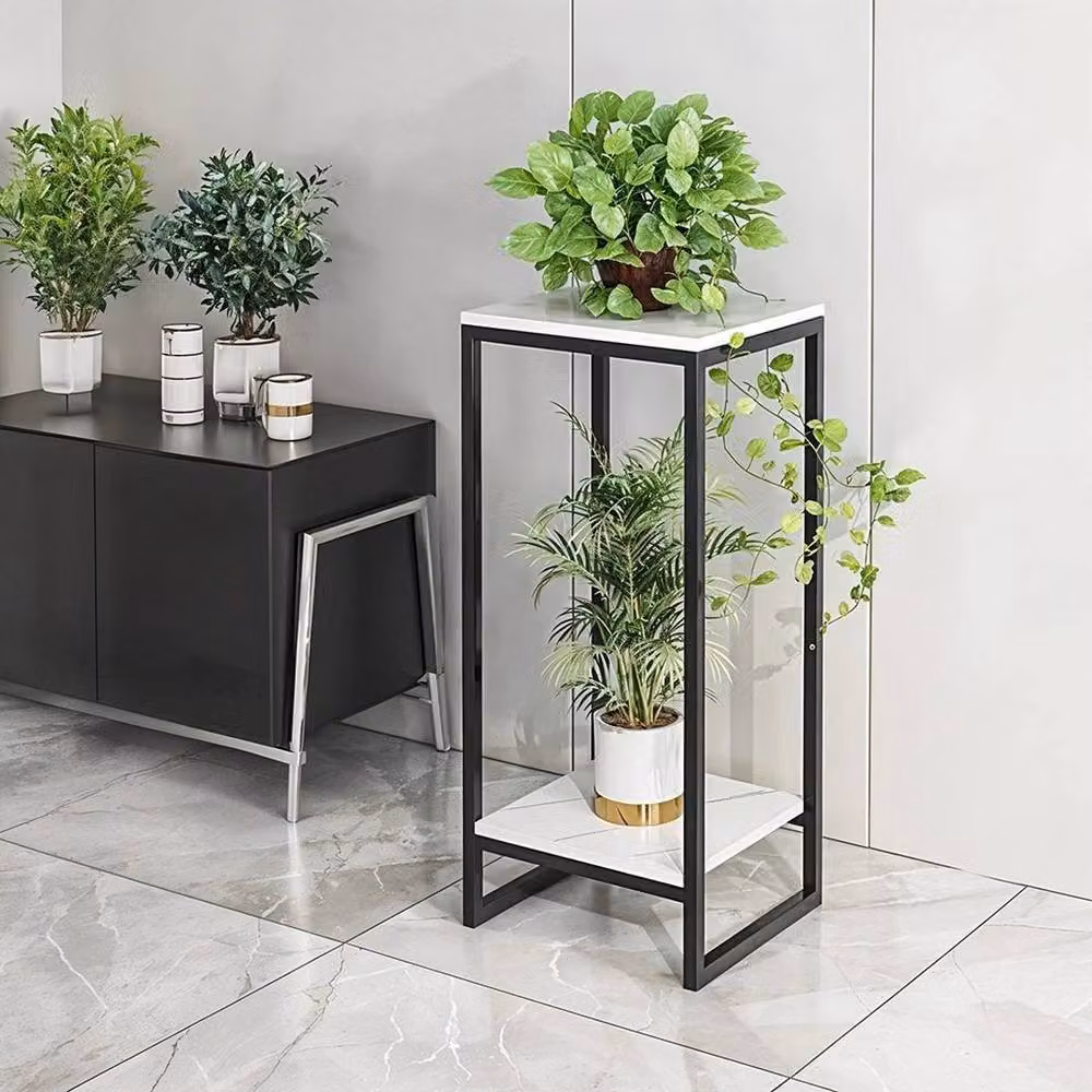 KORVIXA White Slim Plant Stand Table and Flower Pot Rack – 3