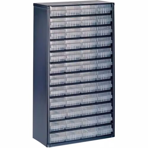 Raaco Steel Parts Storage in Blue and Transparent