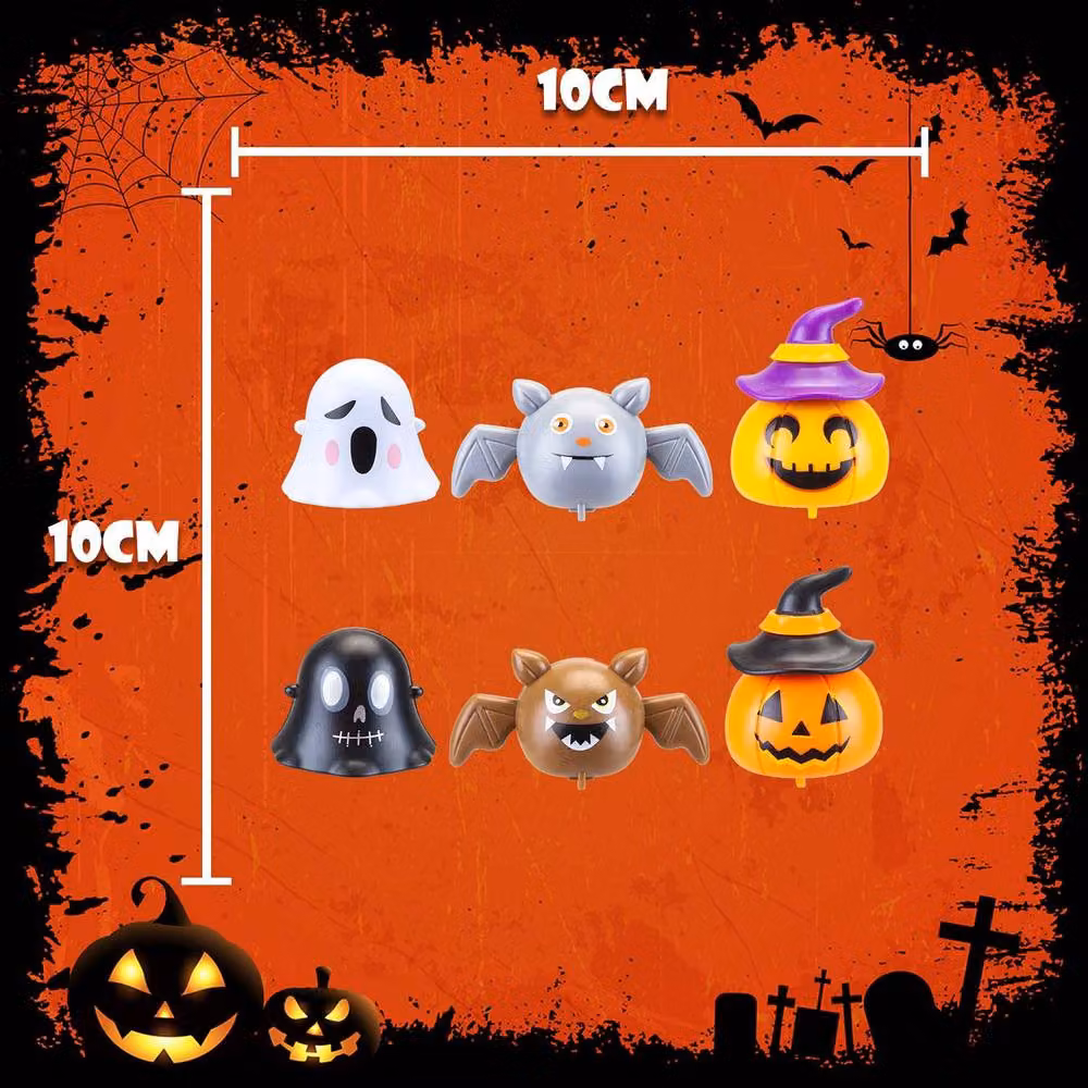 VFM e-Store Halloween Pull Back Friction Toys in Multicolour, 12 Pack – 2
