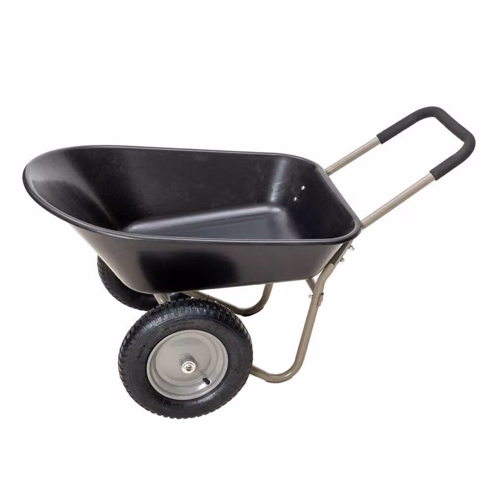SPETLEK 85L Wheelbarrow in Black – 2