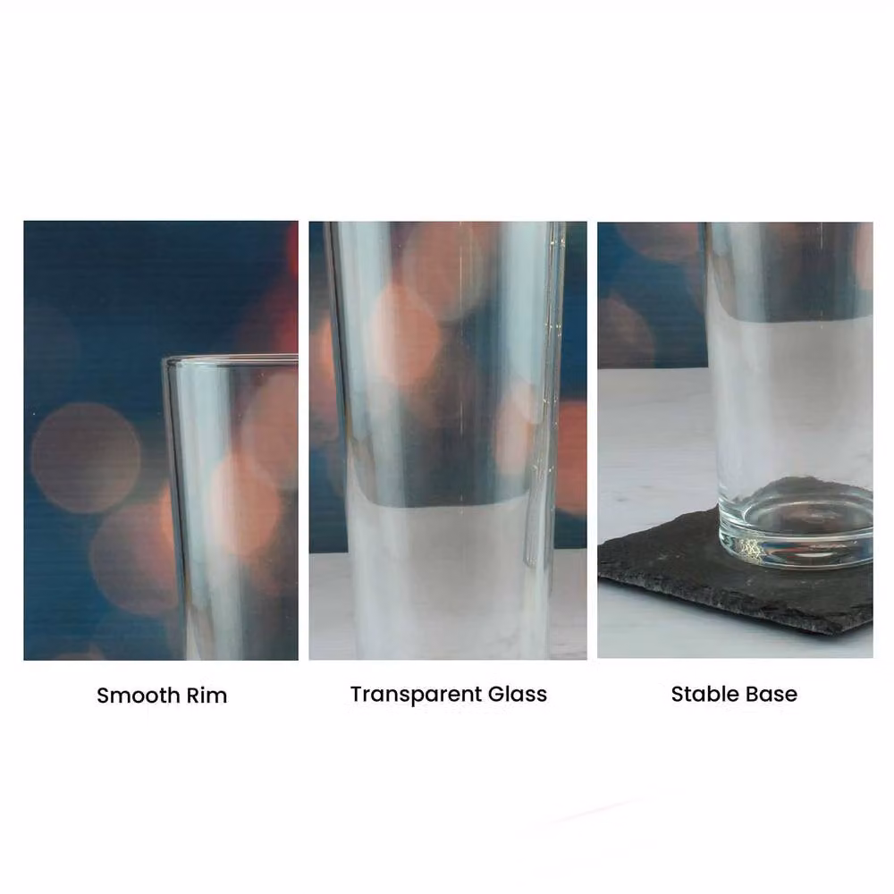 Uniqueful Personalised Engraved Alanya Long Drink Hiball Tumbler, Clear, 280ml – 2