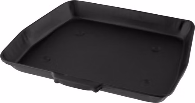 Hearth and Home Black Metal Ashpan Tray for 18 Inch Fireplaces, 34 cm Diameter