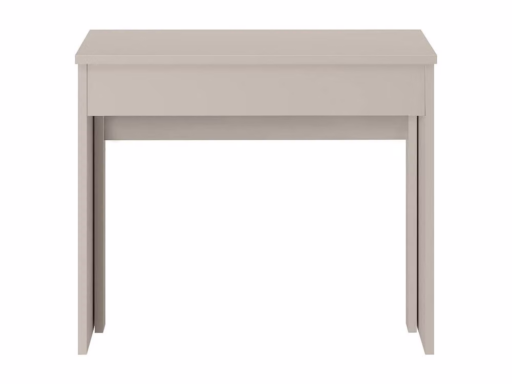 Vente-unique Extendable Rectangular Console Dining Table in Beige, Seats 12, W/D/H: 185 x 60 x 77 cm – 2