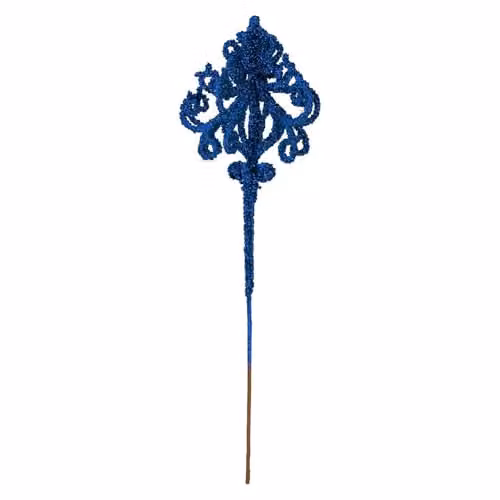 VFM e-Store Blue Christmas Pendant Lamp Spray Decoration, H 48 cm x W 14 cm