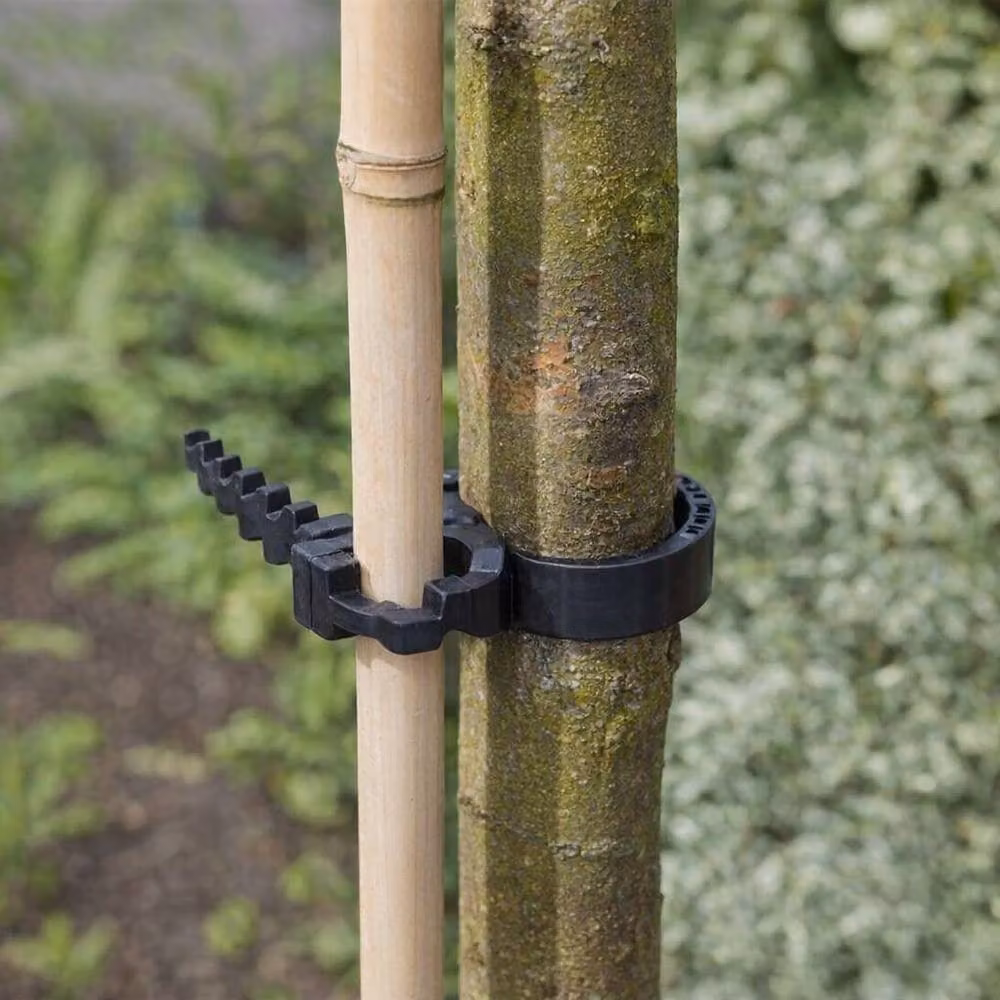 Smart Garden Products Heavy Duty Rubber Tree Support Ties, Black, 60cm – 2