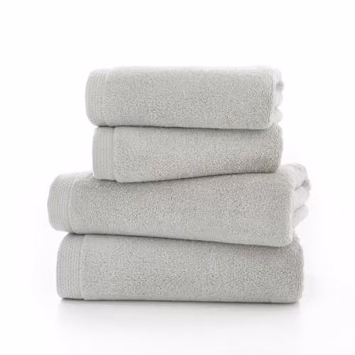 The Lyndon Company Egyptian Spa Cotton Bath Towel in Silver, 700gsm