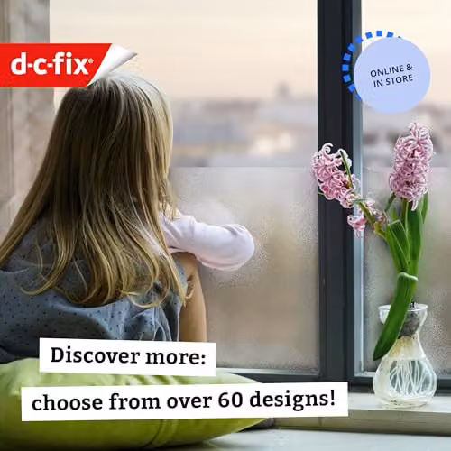 d-c-fix Privacy Window Film Milky White, W: 90 cm, L: 150 cm – 3