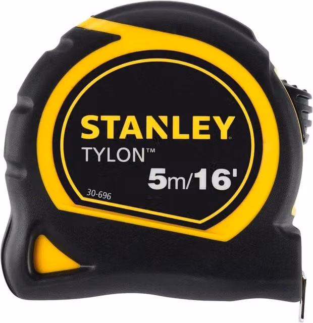 Stanley Tylon Tape Measure in Black
