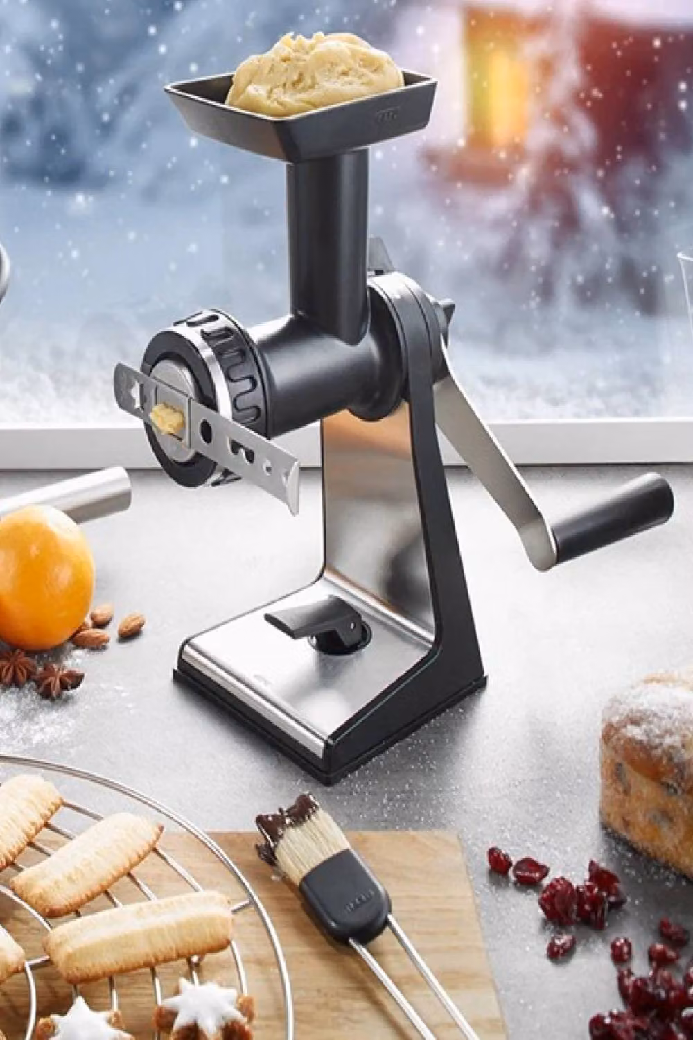 Gefu Transforma Multi-Function Meat Grinding Attachment in Black with Stainless Steel – 5