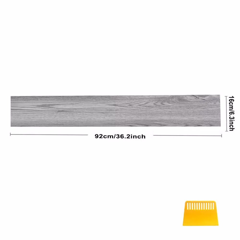 SPETLEK Self Adhesive Wood Effect Vinyl Flooring Planks in Grey, 5m2 – 2