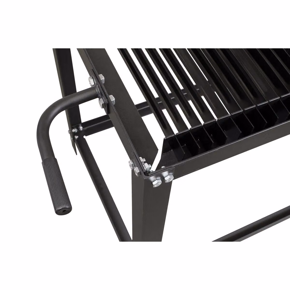 Loops Plasma Cutting Table Workbench in Black Mild Steel with Replaceable Slats and 113kg Capacity – 3