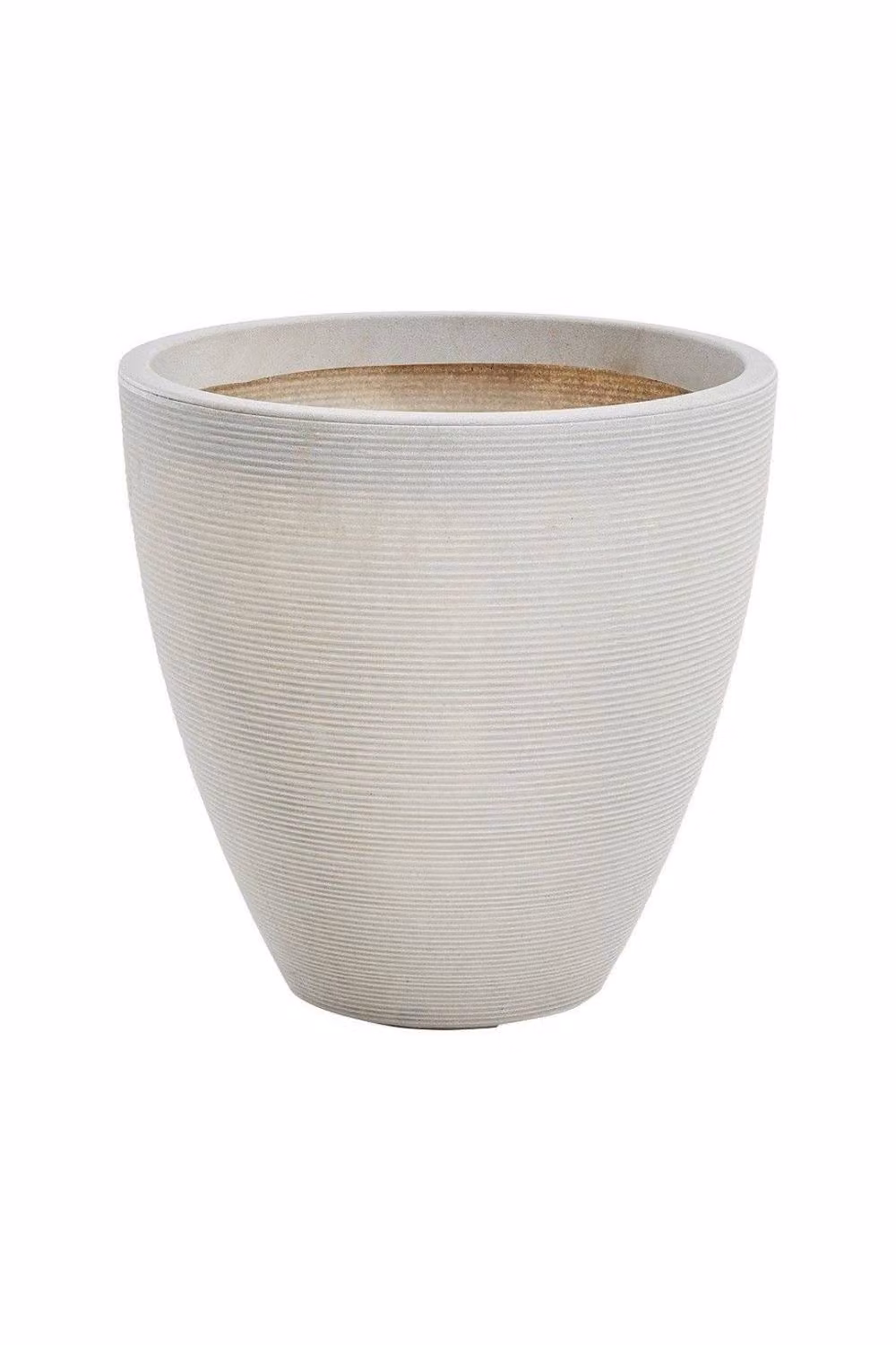 KDMD Stone Valencia Beige Outdoor Planter Tub, Diameter: 40 cm – 2
