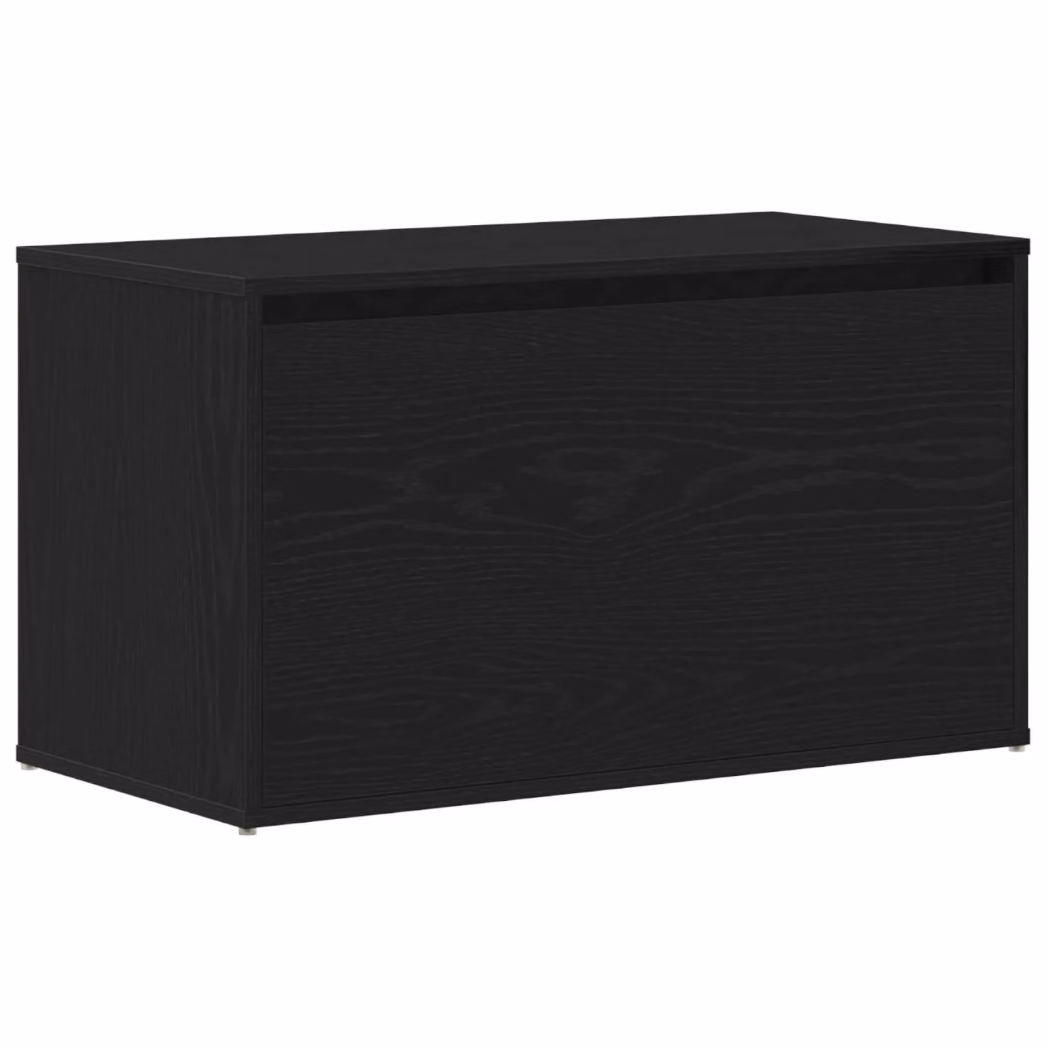 Berkfield Home Black Oak Hall Bench Shoe Rack W/D/H: 80 x 40 x 45 cm – 2