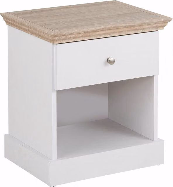 Dorel LOFT24 Binz Nightstand in White