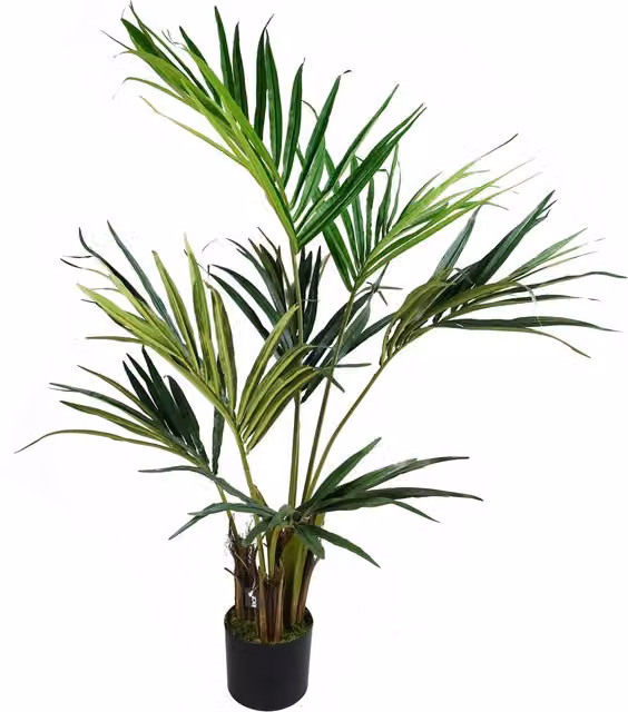 Green Kentia Palm Artificial Tabletop Tree