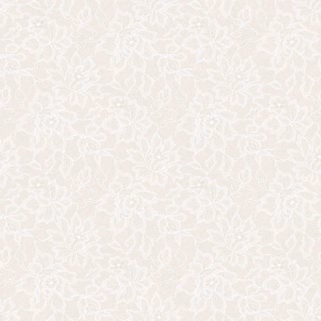 I Love Wallpaper Chantilly Lace Shabby Chic Wallpaper in Yellow and Beige