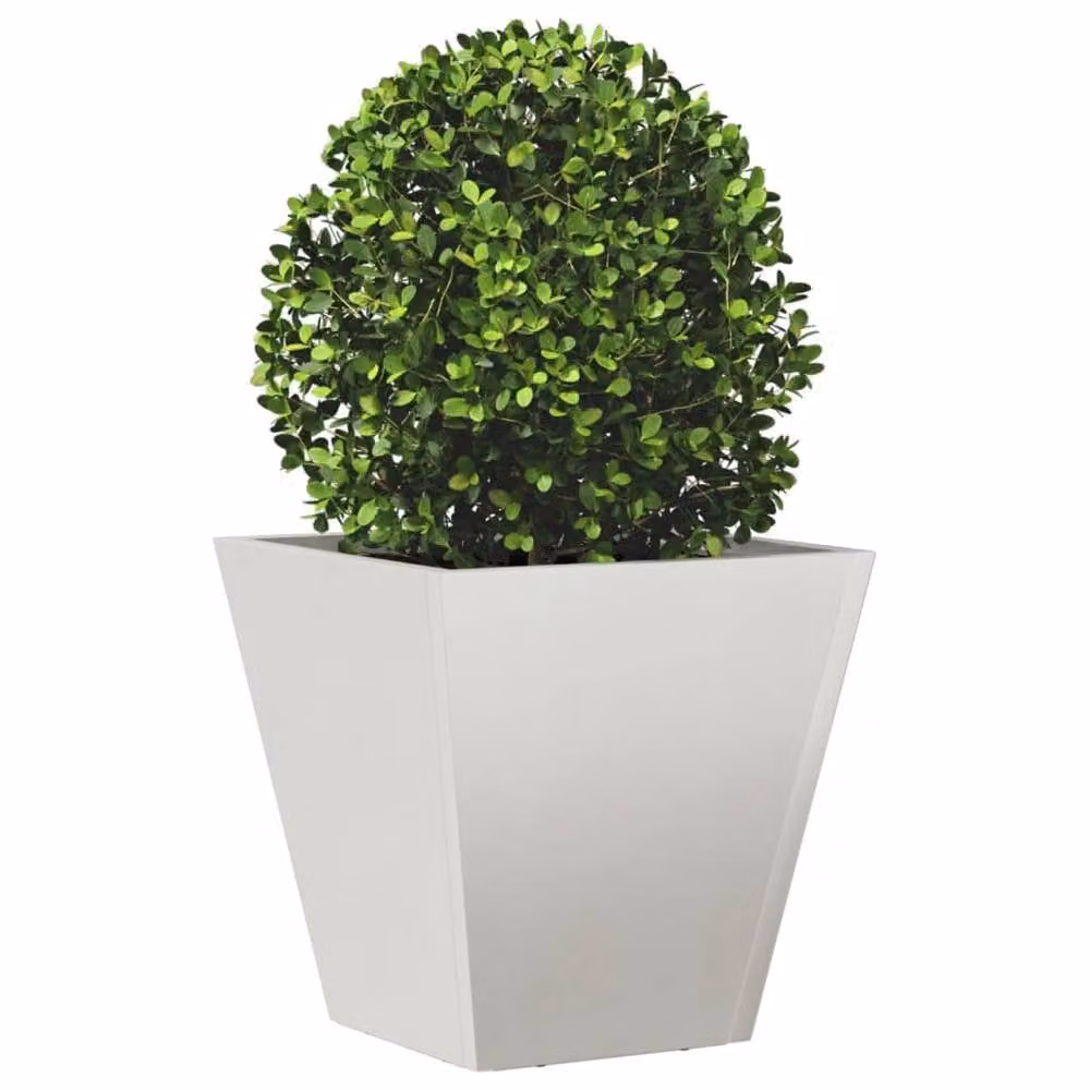 Berkfield Home Garden Stainless Steel Planter Tubs, Silver, 2 Pack, W/D/H: 30 x 30 x 30 cm – 3
