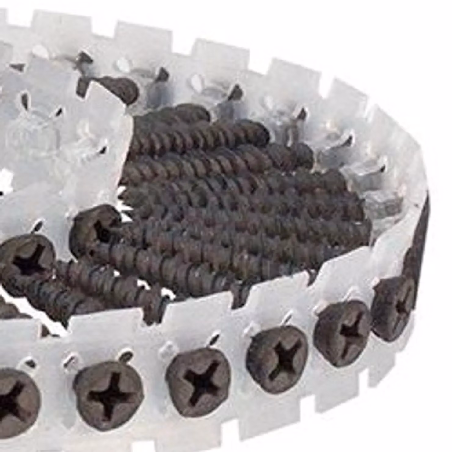 SENCO Duraspin Collated Self-Countersinking Phillips Screws for Fermacel Fibre Board to Wood, Black Phosphate Finish, 3.9 x 30 mm, Pack of 1000 – 2