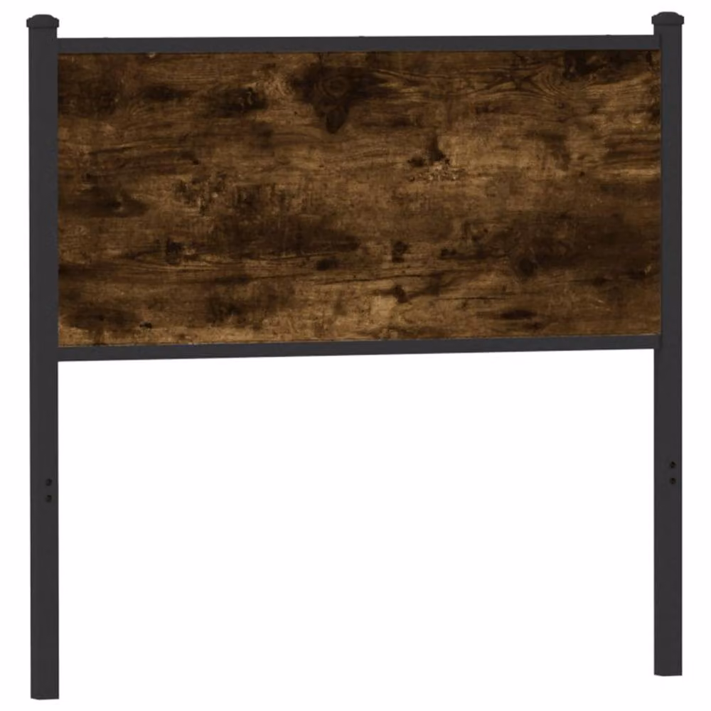 Berkfield Home Smoked Oak Headboard in Brown, Width: 90 cm – 2