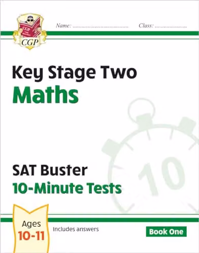 CGP KS2 Maths SAT Buster 10-Minute Tests Book 1 for 2027 Tests