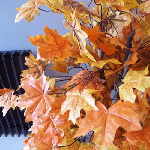 Leaf Extra Large Orange Maple Acer Artificial Tree – 2