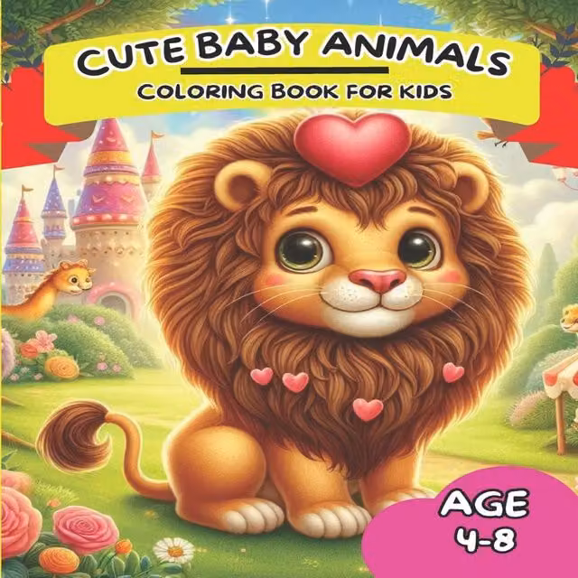 Stuart Lee Cute Baby Animals Multicolour Paperback Book