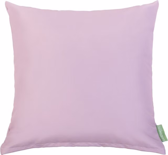 Gardenista Plain Lavender Outdoor Scatter Cushion with Removable Washable Polyester Cover